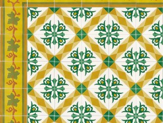 Плитка Carodeco коллекция Les Fleurs Et Arabesques