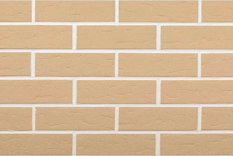 ABC Klinker Klinker Fasad Beige Genarbt Str 7.1x24
