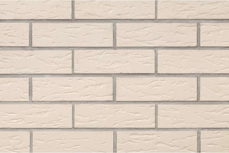 ABC Klinker Klinker Fasad Weiss Struktur Str 7.1x24
