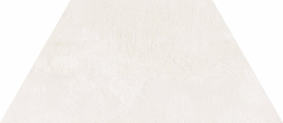 ABK Crossroad Chalk White Trapezio Rett 30x60