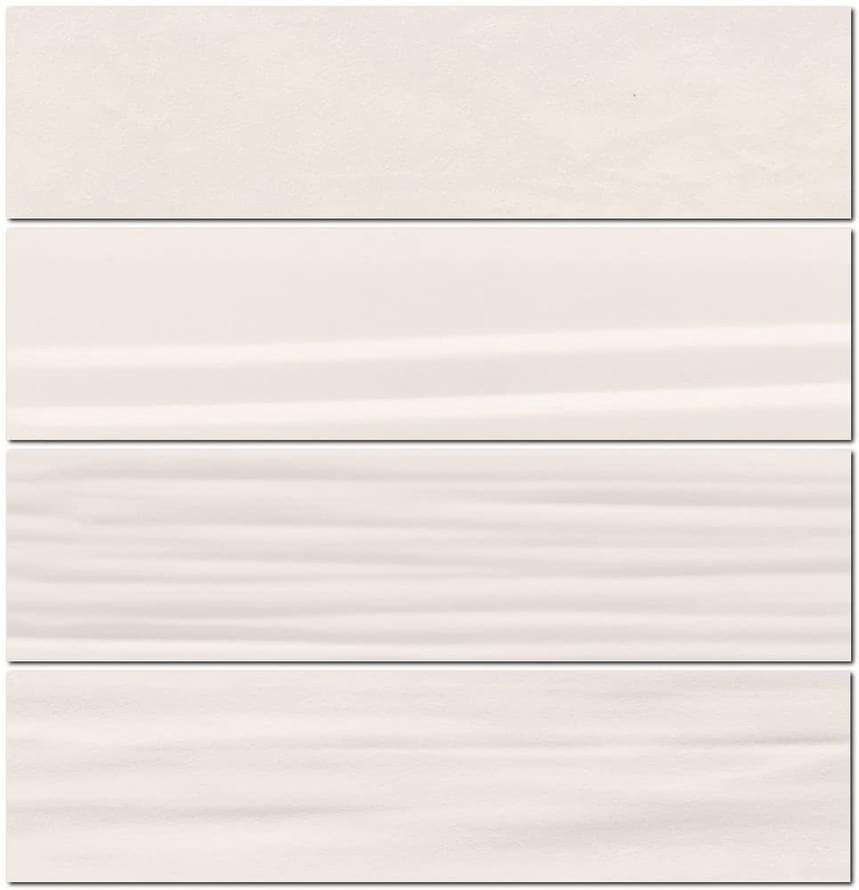 ABK Do Up Touch Brick Mix 4 Ivory Matt Rett 7.5x30