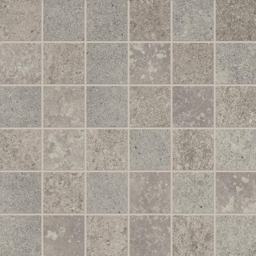 ABK Unika Mos Quadr Grey Rett 30x30