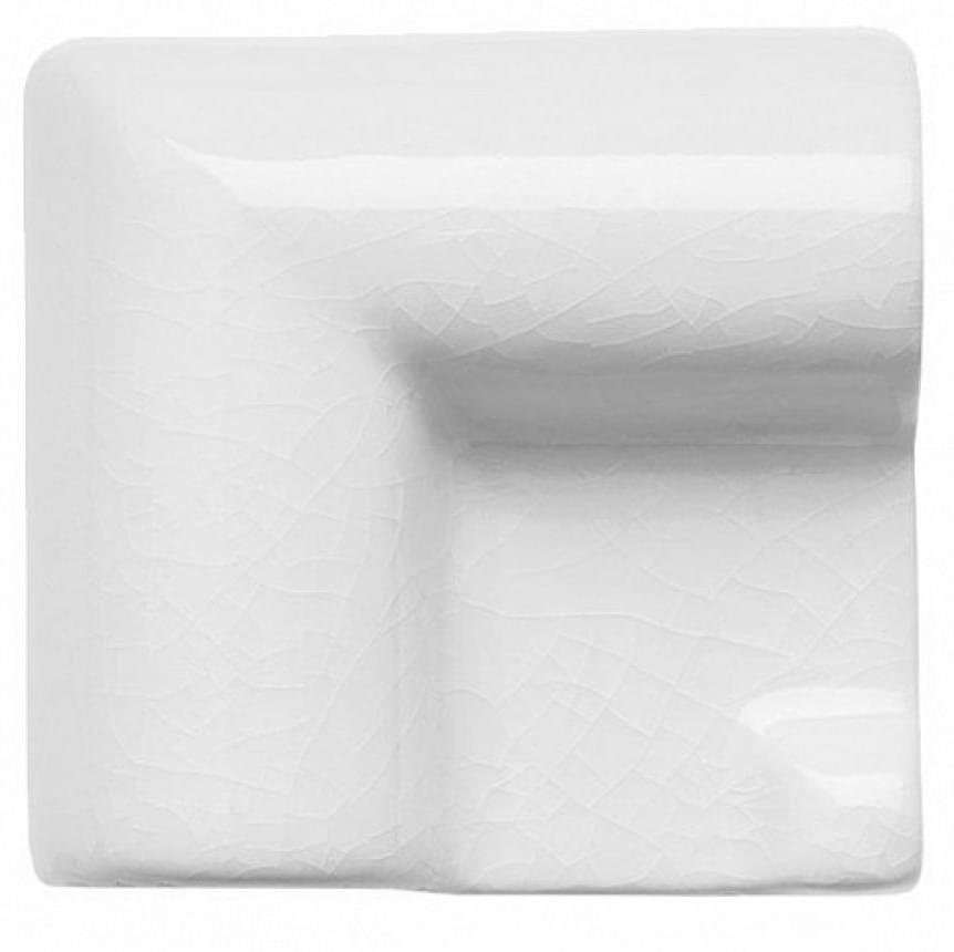 Adex Modernista Angulo Marco Moldura Lisa CC Blanco 5x5