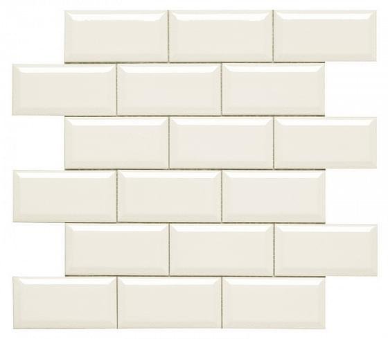 Adex Modernista Biselado Pb CC Marfil Enmallado 30.5x30.9