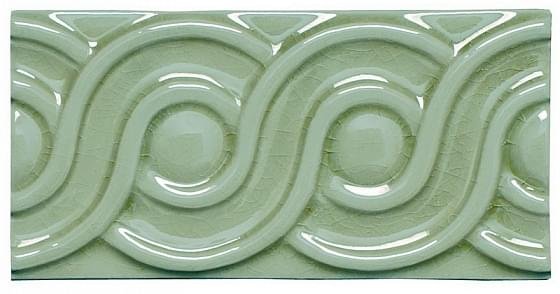 Adex Modernista Relieve Clasico CC Verde Claro 7.5x15