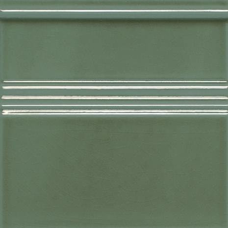 Adex Modernista Rodapie Clasico CC Verde Oscuro 15x15