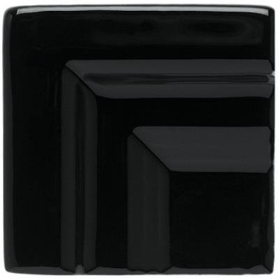 Adex Neri Angulo Marco Cornisa Clasica Negro 3.5x3.5