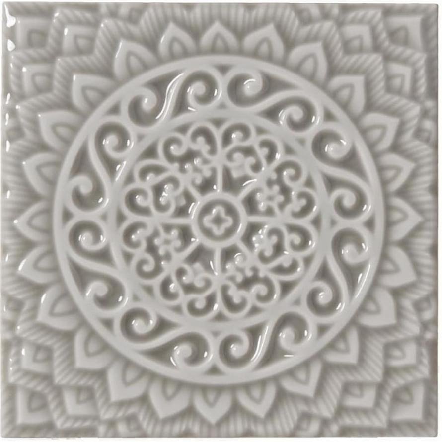 Adex Studio Relieve Mandala Universe Graystone 14.8x14.8