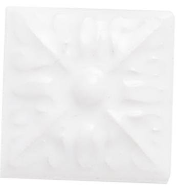 Adex Studio Taco Relieve Flor 2 Snow Cap 3x3