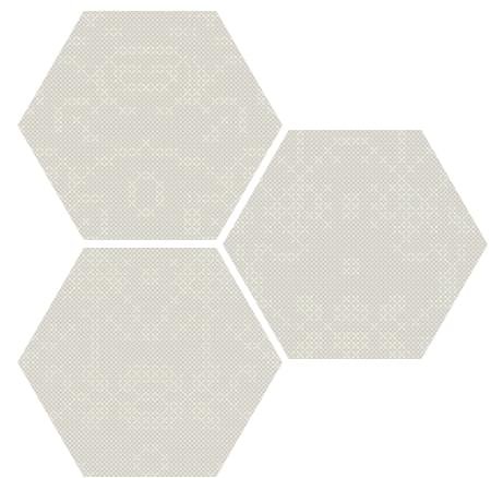 Apavisa Punto Croce White Natural Hexagon 25x29