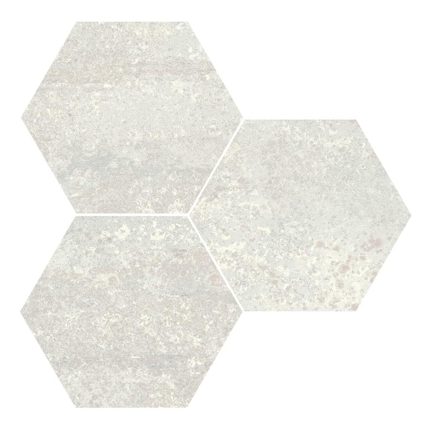 Apavisa Rust White Natural Hexagon 25x29