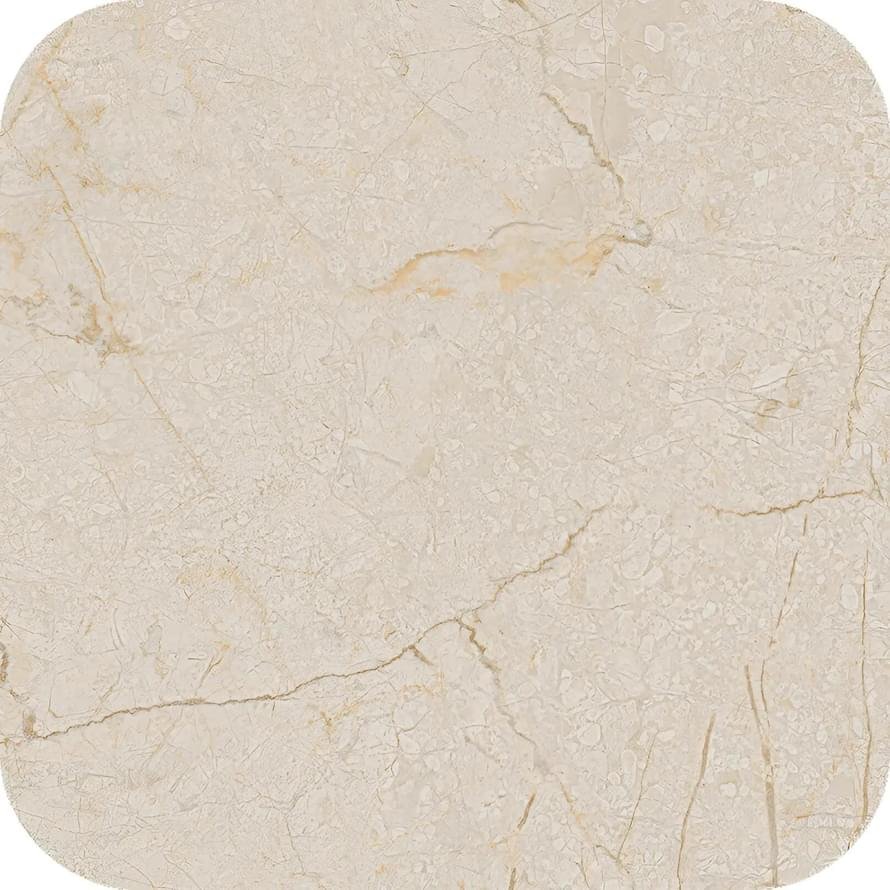 Arcana Black And Cream Chec Round Cream Dune 28.6x28.6