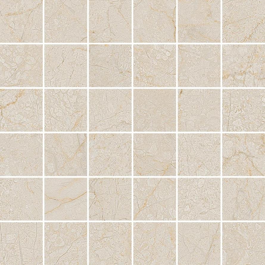Arcana Black And Cream Cream Mosaic Dune 30x30