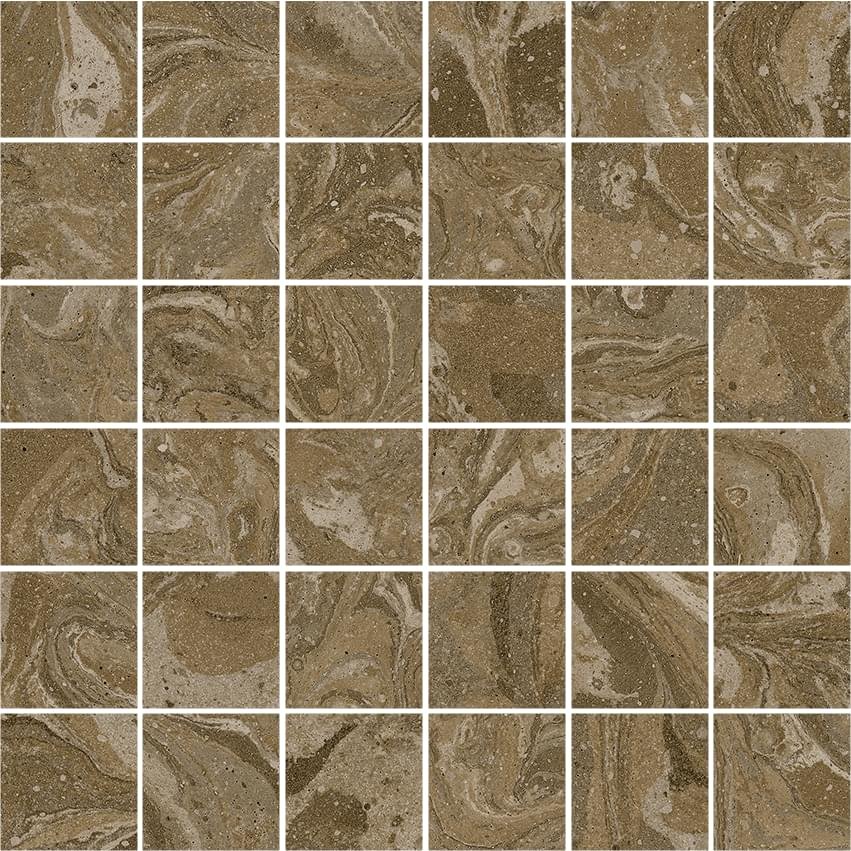 Arcana Spuma Mosaic Moka 30x30