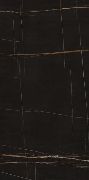 Ariostea Ultra Marmi Sahara Noir Lev Silk 6 mm 75x150