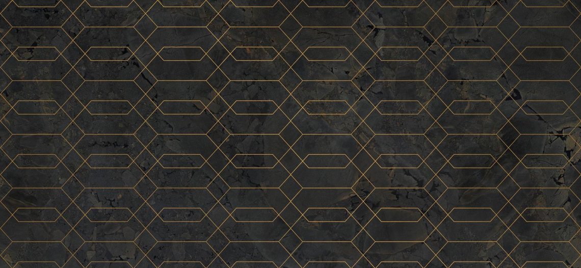 ArkLam Style Jurassic Gold Decor 120x260
