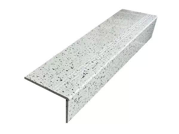 Armano Terrazzo Ступень фронтальная Polish Silver 30x120