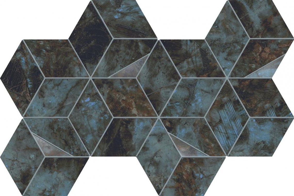 Atlas Concorde Marvel Diva Baobab Mosaico Hex Lapp 23.3x40.3