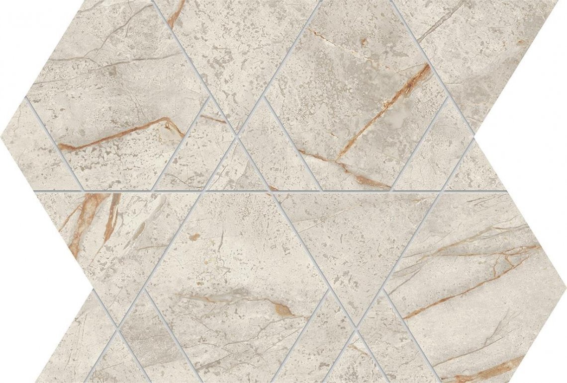Atlas Concorde Marvel Diva White Everest Mosaico Triangle Lapp 28.9x33.4