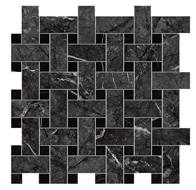 Atlas Concorde Marvel Dream Grigio Intenso Basket Weave Matt 30.5x30.5