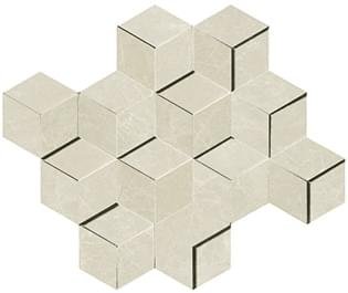 Atlas Concorde Marvel Edge Imperial White Mosaico 3D 30.5x26.4