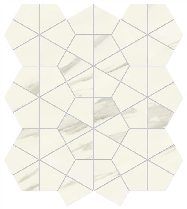 Atlas Concorde Marvel Meraviglia Calacatta Meraviglia Hexagon Lapp 40.3x46.6