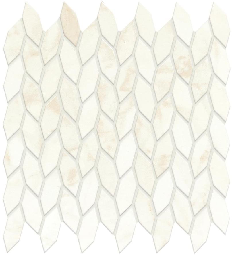 Atlas Concorde Marvel Shine Calacatta Delicato Mosaico Twist Shiny 30.5x30.5
