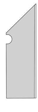 Atlas Concorde Marvel Stone Bardiglio Grey Battiscopa Sag. Dx 7.2x30