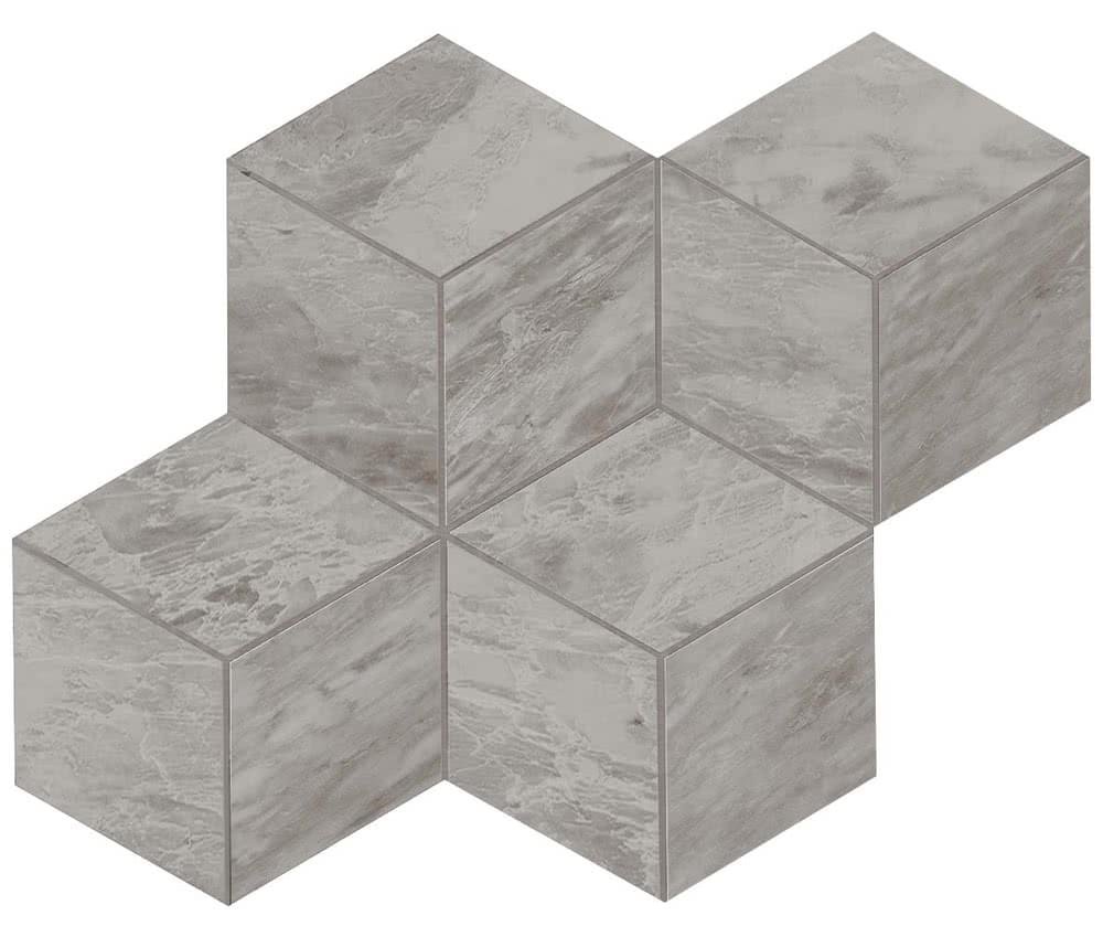 Atlas Concorde Marvel Stone Bardiglio Grey Mosaico Esag. Lapp. 30x35
