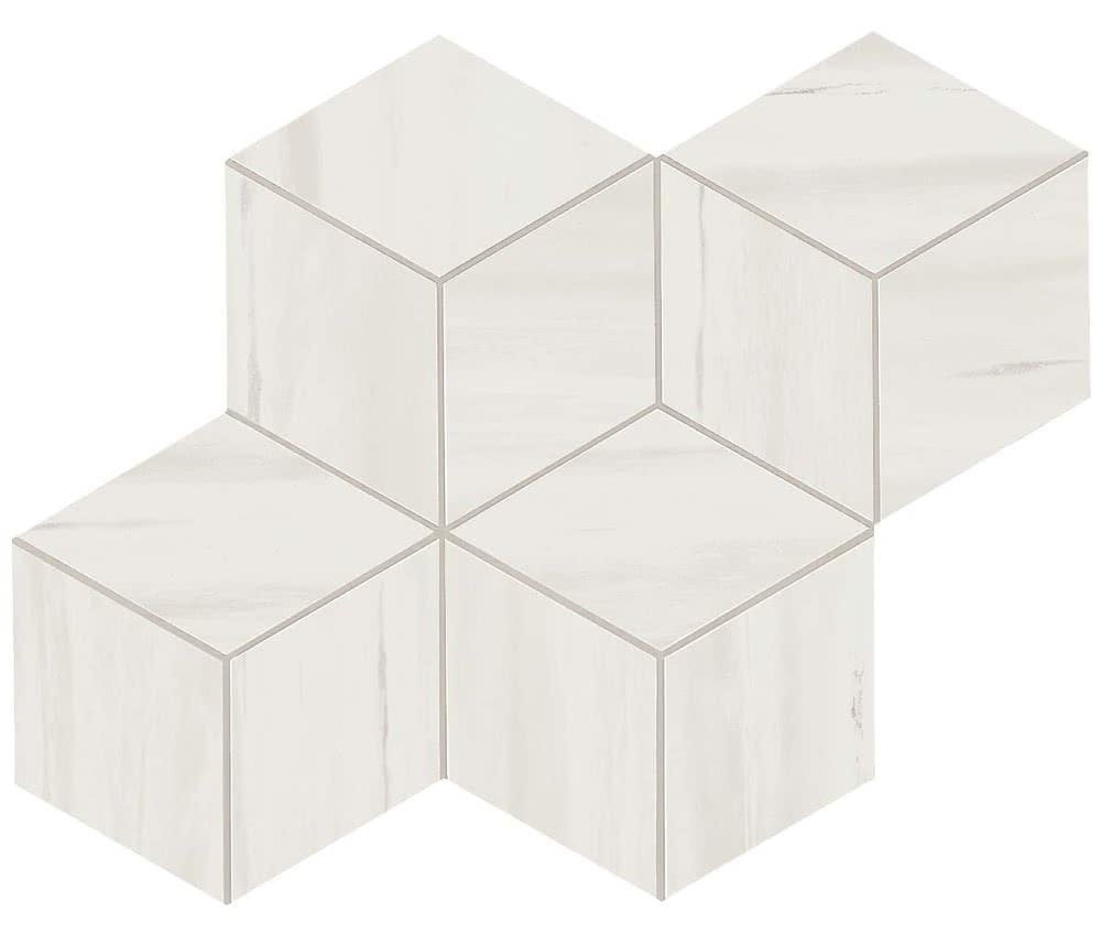 Atlas Concorde Marvel Stone Bianco Dolomite Mosaico Esag. Lapp. 30x35