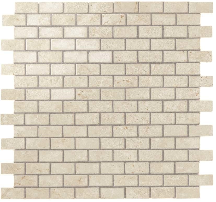 Atlas Concorde Marvel Stone Cream P. Mosaico Lapp. Burattato 29.8x29.8
