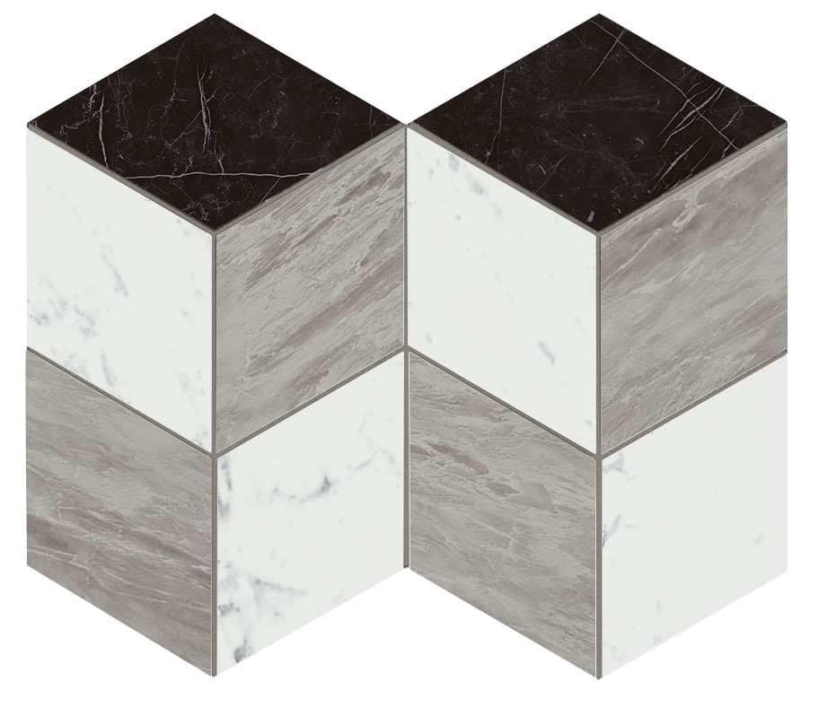 Atlas Concorde Marvel Stone Mosaico Esagono Geo Cold Lapp. 25.4x35.2