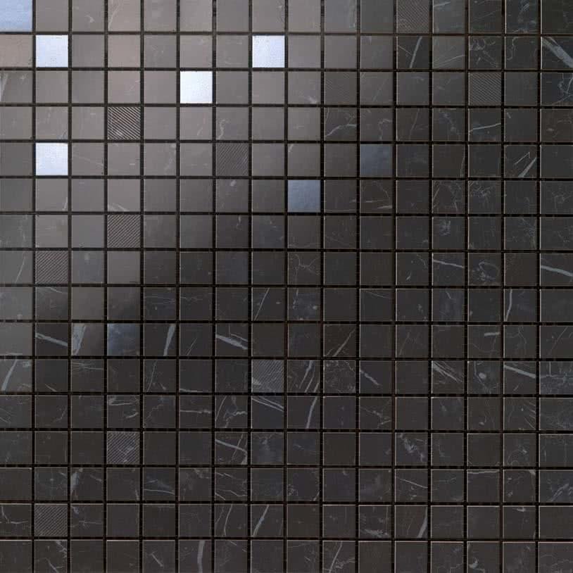 Atlas Concorde Marvel Stone Nero Marquina Mosaic Q 30.5x30.5
