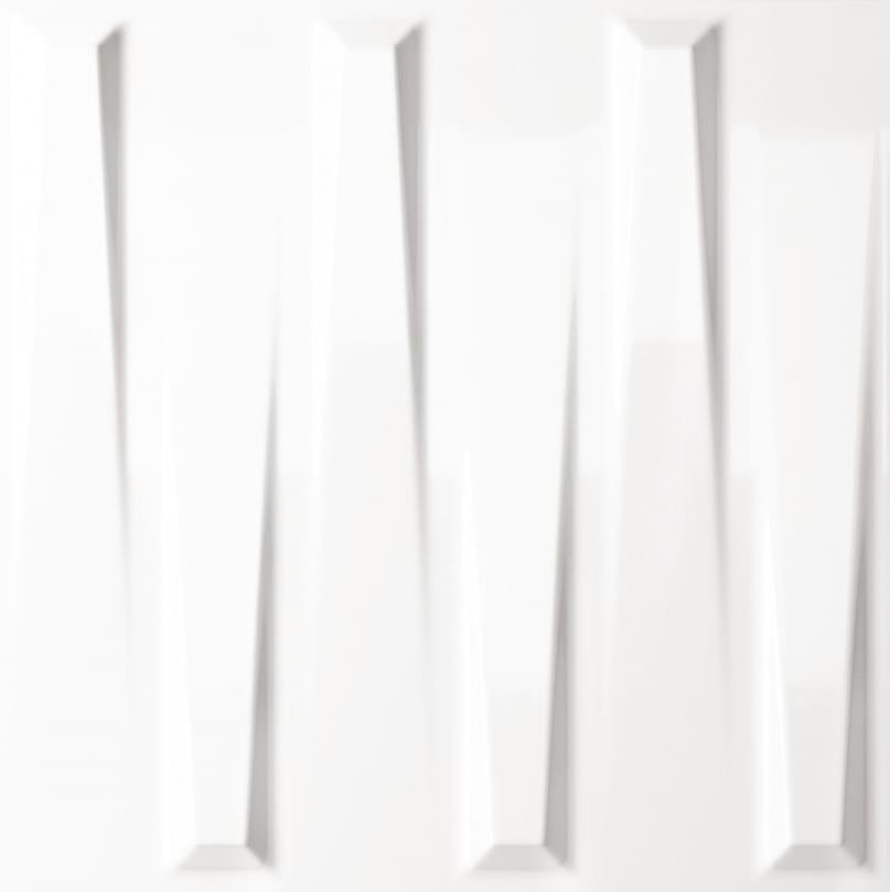 Baldocer Dutton Dec White Gloss 25x25