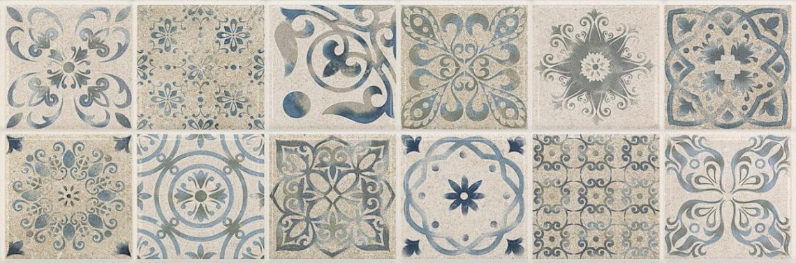 Baldocer Ozone Mosaico Antique Grey 30x90