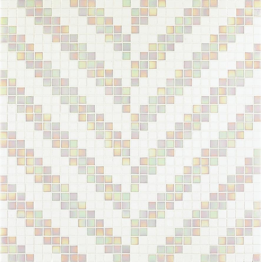 Bisazza Decori 20 Twill Bianco 64.7x64.7