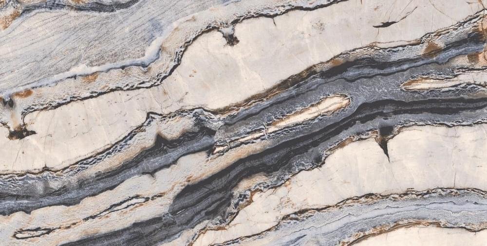 Bluezone Porcelain Zocati Blue A High Glossy 60x120