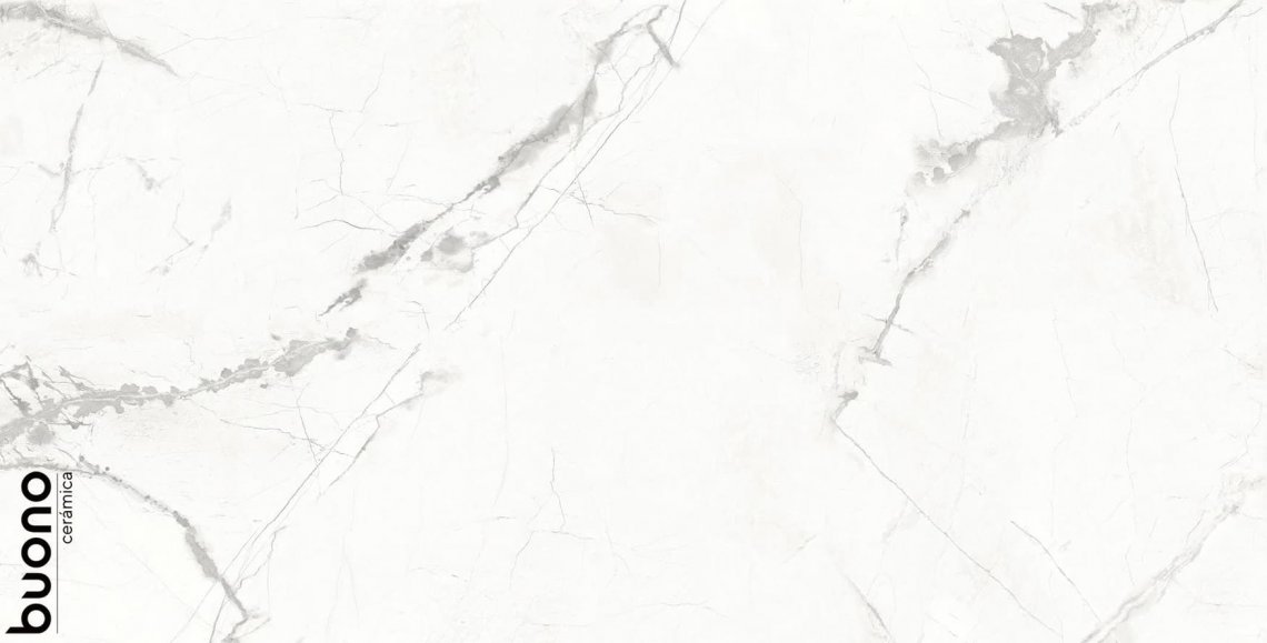 Buono Ceramica Marble Statuario Alba 60x120
