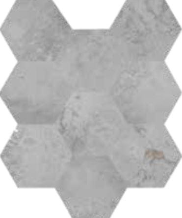 Caesar Alchemy Argent 3D Hexagons 28x34 Caesar Alchemy Argent 3D Hexagons 28x34