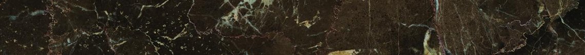 Caesar Anima Dark Emperador Listello Lucidato 5.7x60