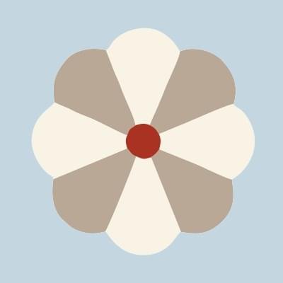 Carodeco Les Fleurs Et Arabesques 340-2 20x20