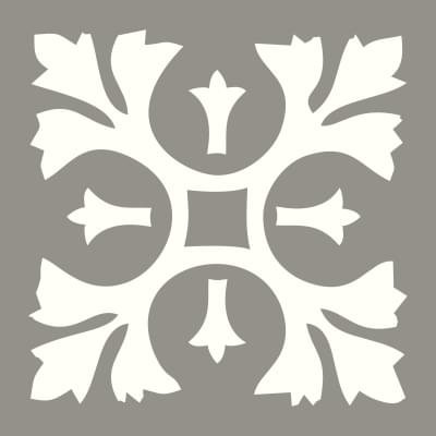 Carodeco Les Fleurs Et Arabesques 3990-1 20x20