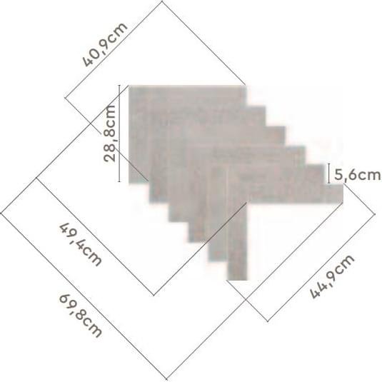 Casa Dolce Casa Sensi Decoro Cdcst 10 mm 44.9x69.8