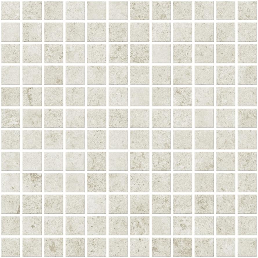Century Glam Bianco Mosaico Su Foglio 30x30