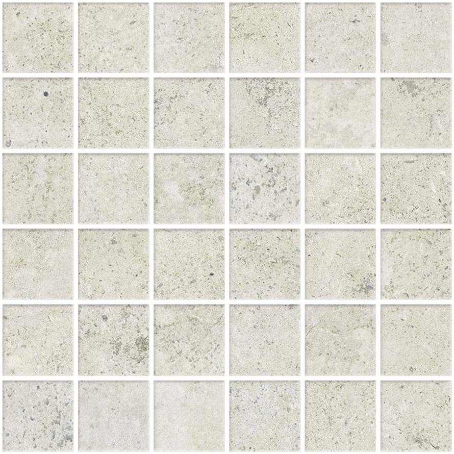 Century Glam Bianco Mosaico Su Rete 30x30