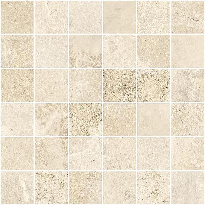 Century Old Stone Ancient 4.7x4.7 Mosaico Su Rete 30x30