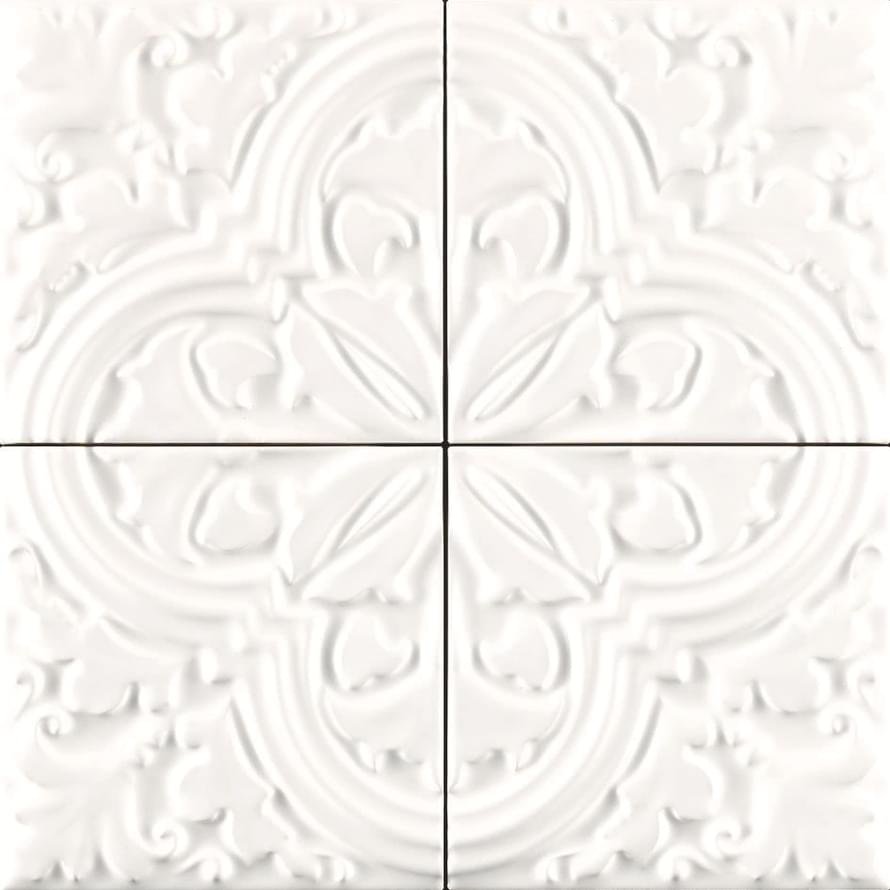 Ceramiche Grazia Formelle Algarve Bianco 13x13