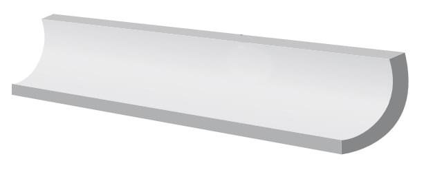 Ceramiche Grazia Impressions Sguscietta Fog 3x26
