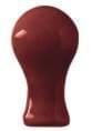 Ceramiche Grazia Vintage Angolo Bordura Dark Wine 2x3.5