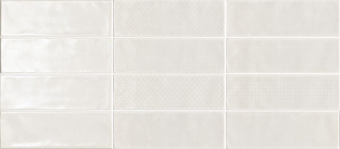 Cerdisa Brick Inspiration Superwhite Pattern Gloss 10x30